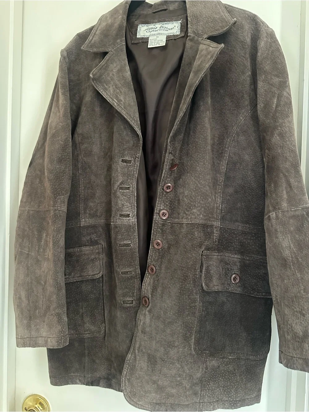Paris Blues Brown Leather Jacket